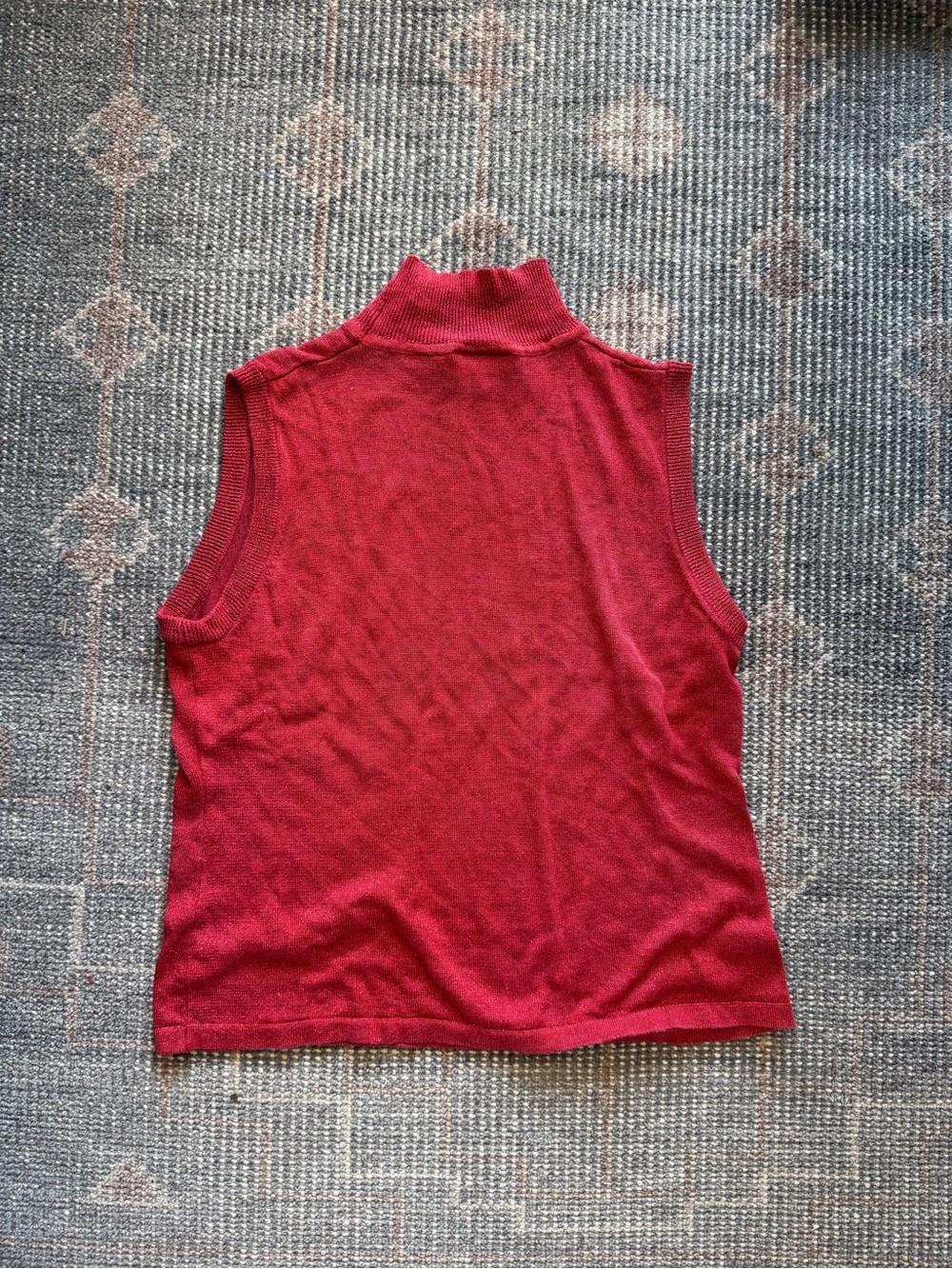 Vintage Ann Taylor Sleeveless Mock Neck Tank Top